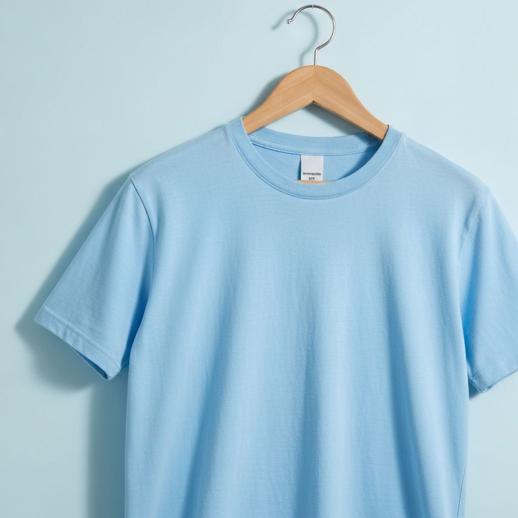 Boys Pastel Tee in Sky Blue